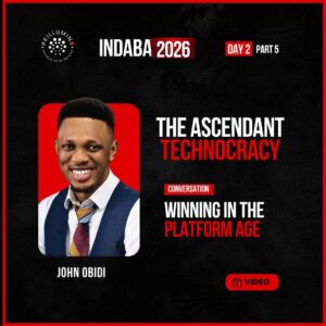 INDABA 26: Day 2 Part 5 - John Obidi