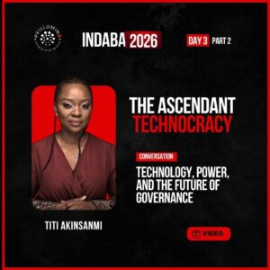 INDABA 26: Day 3 Part 2 - Titi Akinsanmi